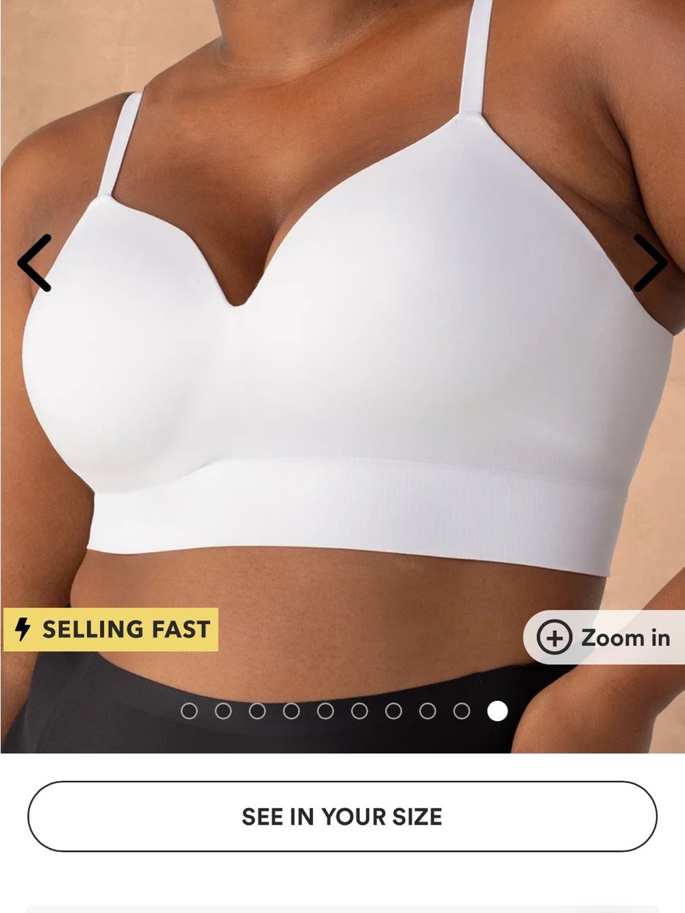 Truekind-BRAND NEW bra size XL Seamless Support Wireless bra